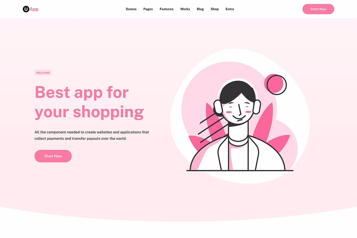 App WordPress Theme